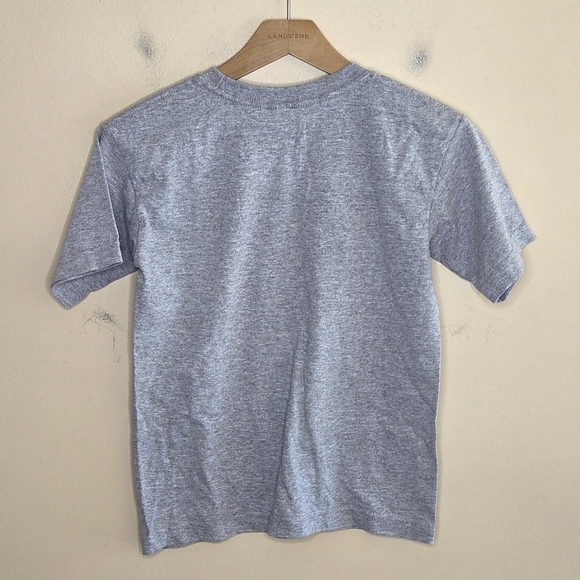 Made in the USA Gray Short Sleeve Graphic Flag Tee Made in America 2016 - Picture 4 of 5